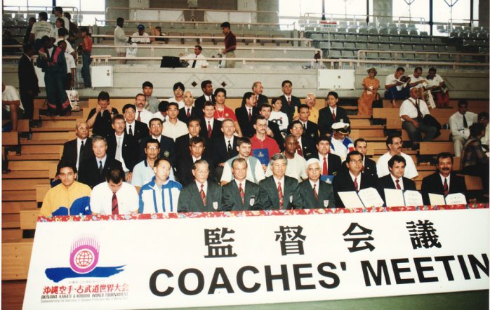 **SR** Godine 1997. M. Topolšek učestvuje kao gost na Prvom svetskom karate i kobudo turniru Okinava karate škola. **EN** In 1997, M. Topolšek is a guest at the First world […]